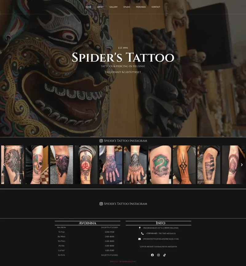 Spider’s Tattoo